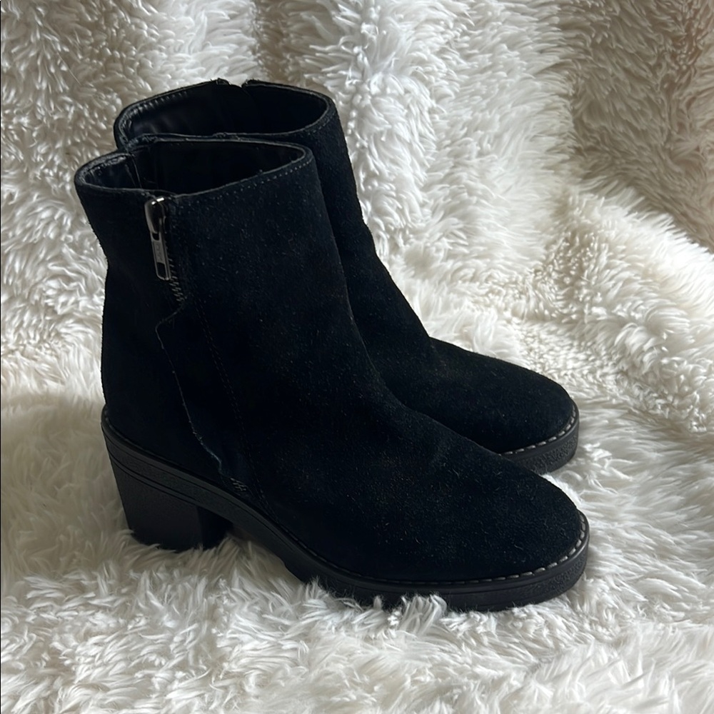 Anna Field Black Women’s Zipper Ankle Boots, size 36 (US 5) =